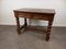 Brutalist Desk in Walnut in the style of Dudouyt, 1930s 11