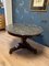 French Mahogany Gueridon Table with Marble Top 8