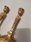 Louis XVI Golden Bronze Candleholders, 1870s, Set of 2 5