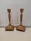 Louis XVI Golden Bronze Candleholders, 1870s, Set of 2, Image 1