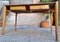Double Walnut Desk with Drawer Under Top by Paolo Buffa, 1950s, Image 3