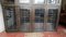 Vintage Haberdashery Style Cabinets with Glass Fronted Doors, Set of 4 3