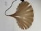 Large Fibreglass Pedant Light with Pleated Edging, 1970s, Image 4
