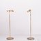 Brass Folding Arm Floor Lamps, Germany, 1970s, Set of 2 7