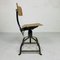 Chaise de Bureau Industrielle, 1950s 7