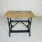 Table de Jardin avec Plateau en Marbre sur Structure Singer en Fonte, 1950s 14