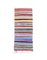 Moroccan Handwoven Colorful Striped Boucherouite Berber Rug, 1980s, Image 1