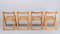 Beech Wood Folding Chairs from ZMG, 1958, Set of 4, Image 5