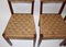 Vintage Walnut & Sisal Cord Dining Chair, Austria, 1950s 4