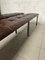 Banc Vintage Marron, 1960s 22