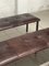 Banc Vintage Marron, 1960s 21