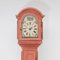 Brick-Red Grandfather Clock, 19th Century 7