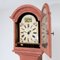 Brick-Red Grandfather Clock, 19th Century 3