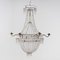 Large Basket Chandelier Candleholder, Early 19th Century 1