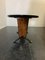 Mid-Century Table with Black Inlays and Mahogany Brass Tips, 1950s 7