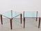 Tables Basses Vintage Modèle T56/2 par Peter Ghyczy, 1970s, Set de 2 1