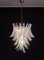 Lámpara de araña italiana vintage de Murano al estilo de Mazzega, años 90, Imagen 11