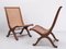 Italian Wicker Slipper Chairs, 1940, Set of 2 1