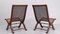 Italian Wicker Slipper Chairs, 1940, Set of 2 7