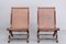Italian Wicker Slipper Chairs, 1940, Set of 2 6