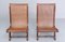 Italian Wicker Slipper Chairs, 1940, Set of 2, Image 4