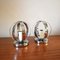 Wall Lights in Polished Stainless Steel, 1970, Set of 2, Image 4