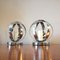 Wall Lights in Polished Stainless Steel, 1970, Set of 2 10