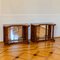 Parquetry Console Tables with Mirrors, Mid-19th Century, Set of 2 5