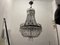 Lámpara de araña grande de cristal, años 60, Imagen 9