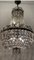 Lámpara de araña grande de cristal, años 60, Imagen 8