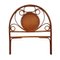 Vintage Spanish Bamboo and Wicker Headboard, Image 1