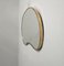 Mid-Century Wall Mirror in Brass, Italy, 1950s 8