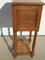 High Bedside Table in Walnut, 1950s 11