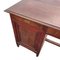 Antique Spanish Wooden Desk with Drawer and Door 4