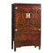 Vintage Cabinet with Paintings, 1950s, Image 1