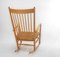 Danish Beech Model J16 Rocking Chair by Hans J. Wegner for FDB, 1966 6