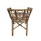Spanischer Vintage Bambus Sessel 3