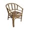 Vintage Spanish Bamboo Armchair 10