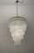 Large Murano Glass Rod Chandelier 1980s, Image 3