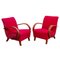 Mid-Century Bentwood Armchairs by Jindřich Halabala for Up Závody, 1950s, Set of 2, Image 1