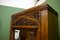 Antique Art Nouveau Oak Hall Robe Cupboard, 1910s 5