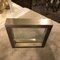 Modernist Square Metal and Glass Ashtray by Gabriella Crespi, 1970s 11