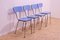 Mid-Century Czechoslovak Colored Formica Cafe Chairs, 1960s, Set of 4 4