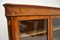 Antique Victorian Burr Walnut Twin Pier Cabinet / Bookcase, 1860s 9