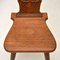 Antique Carved Oak Bobbin Chair, 1880s 8