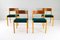 Chaises Scandinaves Mid-Century dans le style de Cadovius Pia par Poul Cadovius, 1950s, Set de 4 2