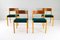 Skandinavische Mid-Century Stühle im Cadovius Pia Stil von Poul Cadovius, 1950er, 4er Set 2