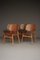 Model 155 Shell Chairs by Børge Mogensen for Søborg Møbelfabrik 1950s, Set of 4 2