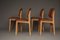 Model 155 Shell Chairs by Børge Mogensen for Søborg Møbelfabrik 1950s, Set of 4, Image 3
