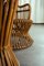 Vintage Armchair and Rattan Table, 1960s, Set of 2 2